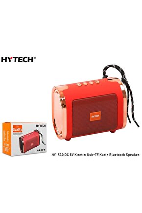 Dc 5v Bluetooth Speaker Kırmızı Usb+tf Kart+ Destekli Hy-s30