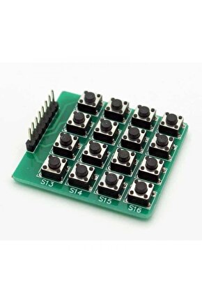 Arduino Keypad 4x4 Matrix 16 Buton Switch Tuş Takımı