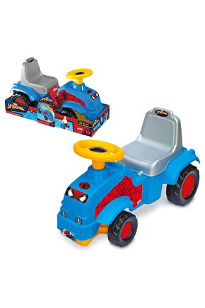 Spiderman Ilk Traktörüm - Ilk Arabam - Binmeli Araba - Çocuk Arabası - Ilk Adım Arabası