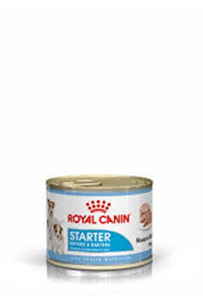 Starter Mousse Anne Ve Yavru Köpek Konserve Maması 195gr