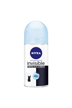 Nıvea Roll-on Invisible Black&white Pure 50 ml Kadın