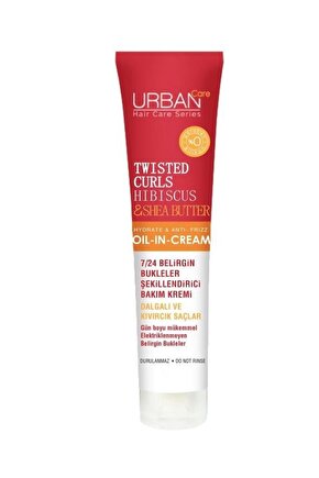 Urban Twisted Curls Hibiscus & Shea Butter 724 Belirgin Bukleler Dalgalı Ve Kıvırcık Saçlar 175ml