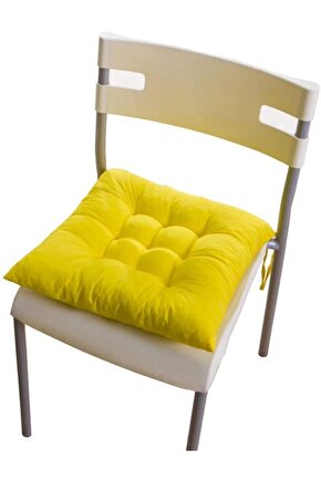 Sandalye Minderi 1 Adet Sarı