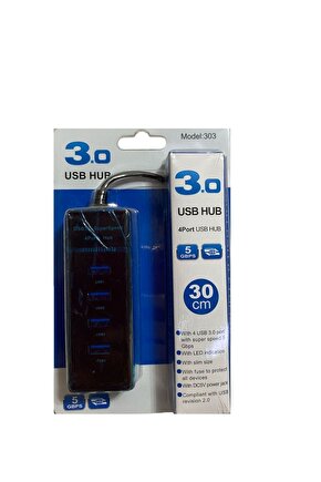 4 Port Usb 3.0 Hub Çoğaltıcı Çoklayıcı Çoklama