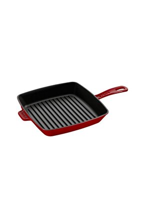 Amerikan Izgara Tava Kırmızı 26 Cm