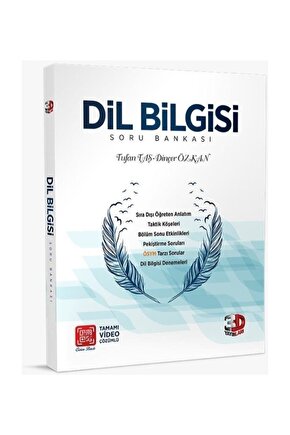 Dil Bilgisi 2023 Model Hologramlı Baskı Tamamı Video Çözümlü Soru Bankası