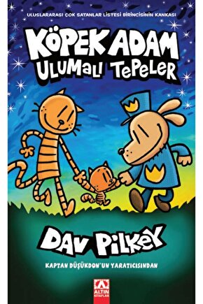 Köpek Adam 10 - Ulumalı Tepeler  Dav Pilkey  Altın Kitaplar  9789752129887