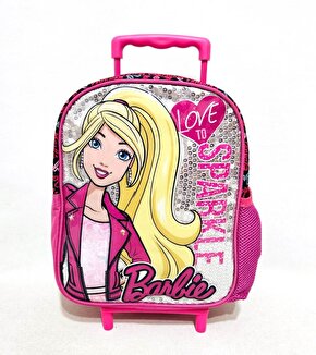 Barbie Çekçekli Anaokulu Çantası 