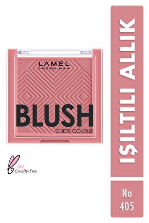 Lamel Işıltılı Allık Blush Cheek Colour No 405