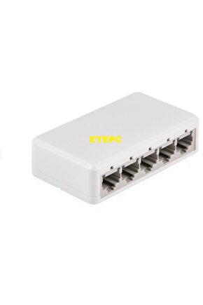 5 Port 10  100 Mbit Internet Hub Hup Çoğaltıcı Ethernet Switch Kablo Dağıtıcı Splitter