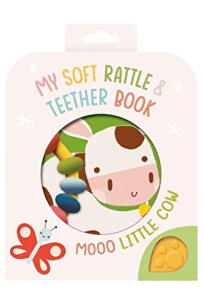 My Soft Rattle and Teether: Moo! Cow