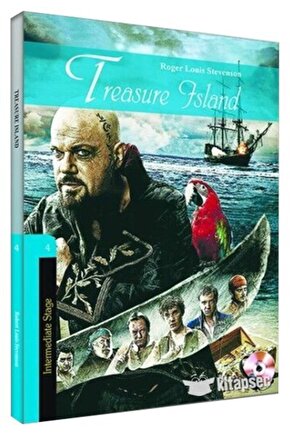 Treasure Island Robert Louis Stevenson Karekodlu Ingilizce Hikayeler Stage 4 Kapadokya Yayınları
