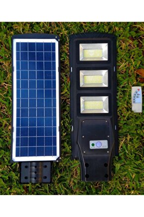 Birinci Kalite 200 Watt Güneş Enerjili Solar Sokak Armatürü - Çok Yüksek Işıklı Solar Sokak Lambası