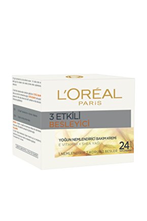 Loréal Paris 3 Etkili Besleyici Günlük Bakım Kremi 50ml