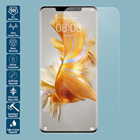 Wontis Huawei Mate 50E Ultra Şeffaf Nano Ekran Koruyucu Film