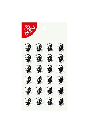 Bu-bubu-bu Sticker Atatürk 2 Cm Ls0045