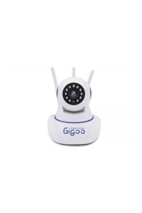 Gigoo Hd 360° 3 Antenli Hareket Sensörlü Ip Bebek Ve Güvenlik Kamerası Ip-1