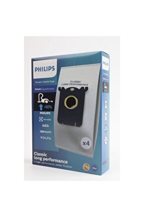 Philips Fc 9060 Jewel S Bag Toz Torbası 4 Adet