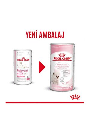 Neo Pet Market Royal Canin Babycat Milk Anne ve Yavru Kedi Süt Tozu Devam Sütü 300 Gr.+ Biberon Seti