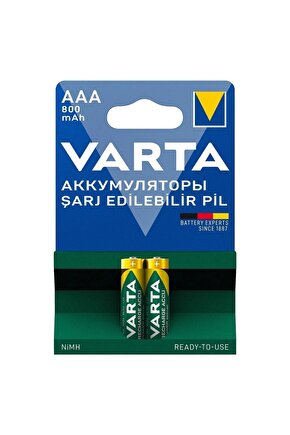 Aaa 2li Şarj Edilebilir Pil 800mah 