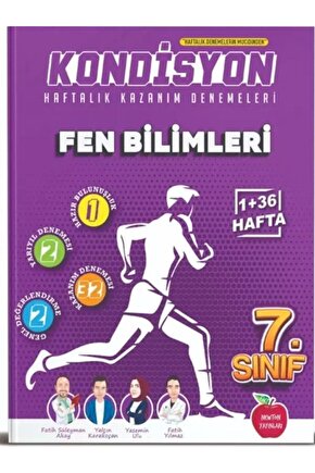 7.sınıf Kondisyon Fen Bilimleri Denemesi 37 Hafta