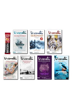 Zülfü Livaneli Set 7 Kitap Roman - Balıkçı Ve Oğlu - Serenad - Mutluluk - Son Ada