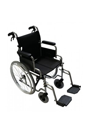 P120 Tekerlekli Engelli Yaşlı Sandalyesi 40 cm 45 cm 50 cm Oturma Genişliği Yetkili Bayiden