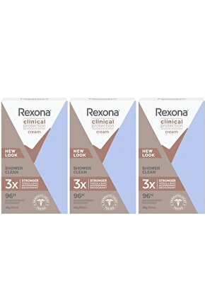Clinical Protection Shower Clean 45ml X 3 Adet