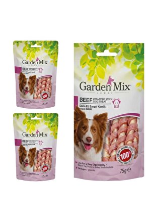 Neo Pet Market Garden Mix Dana Etli Kemik Köpek Ödülü 75 Gr X 3 Adet