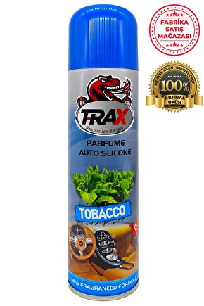T-rax Trax Torpido Deri Plastik Için Parlatıcılı Silikon Tobacco Kokulu Parfüm Sprey