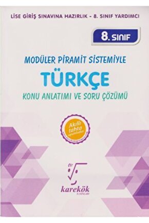 8. Sınıf Türkçe Mps Konu Anlatımı Ve Soru Çözümü Karekök Komisyon