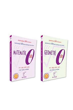 Sıfır Serisi Matematik Geometri Kazandıran Sayısal Set 2 Kitap