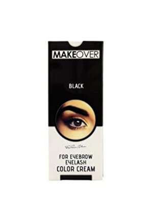 Makeover Black Kaş Kirpik Boyası Siyah