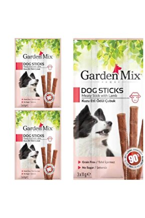 Neo Pet Market Kuzu Etli Köpek Stick Ödül 3*11g-3 Paket