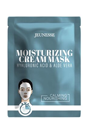 Moisturizing Cream Mask Hyaluronic Acid&aloe Vera 15 Gr Yüz Maski