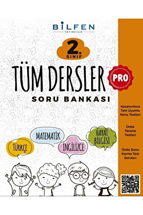 Pro 2. Sınıf Tüm Dersler Soru Bankası Yeni Kapak