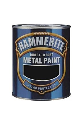 Hammerite Direkt Pas Üstü Pürüssüz Metal Boya Beyaz - 0,75 L