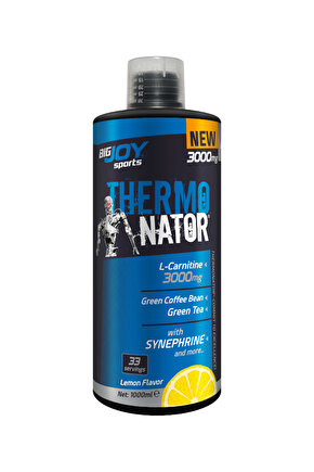 Terminator L-carnitine 3000 Mg Limon Aroma 1000 ml L Karnitin Termojenik Kafein