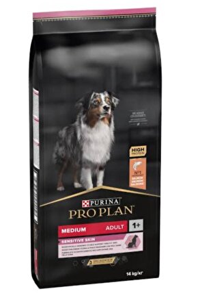 Adult Medium Sensitive Orta Irk Somonlu Yetişkin Köpek Maması 14 Kg