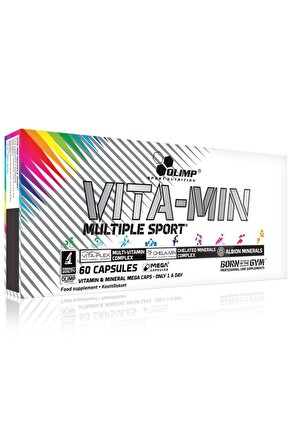 Vita-mineral Multiple Sport 60 Kapsül