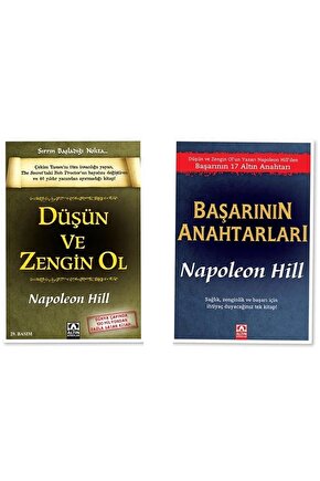 Düşün Ve Zengin Ol - Başarının Anahtarları, Napoleon Hill (2 Kitap) - Napoleon Hill