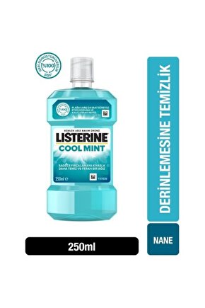 Cool Mint Nane Aromalı Ağız Çalkalama Suyu 250 ml