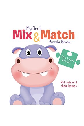 My First Mix & Match Puzzle Book: Animals And Their Babies