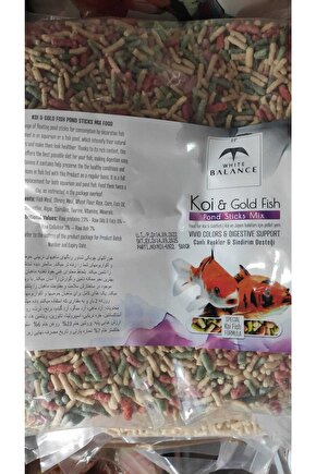 Neo Pet Market Koi & Gold Fish Pond Sticks Mix 500 Gr