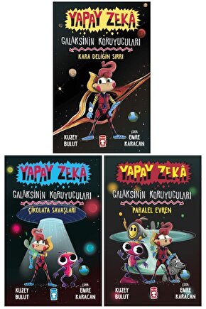 Yapay Zeka Galaksinin Koruyucuları Serisi 3 Kitap Set - Kuzey Bulut