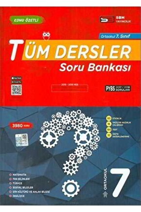 7. Sınıf Tüm Dersler Soru Bankası - Soru Bankası Merkezi