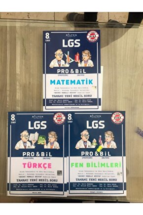 Lgs Soru Bankası Bilfen Probil Türkçe Matematik Fen Bilimleri