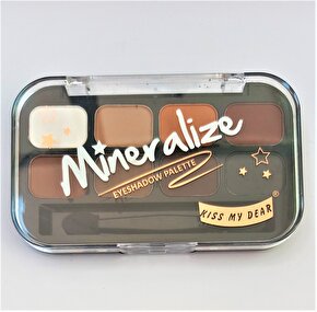 Göz Farı ve Far Paleti 8 Renk Mineralize Eyeshadow Palette