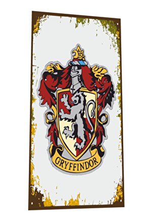 Harry Potter Gryffindor Mini Retro Ahşap Poster