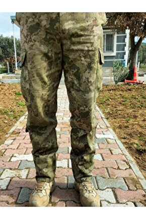 Kara Kuvvetleri Kargo Cepli Kamuflaj Renk S Beden Orijinal Pantolon
